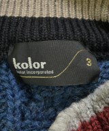 kolor（カラー）ニット・セーター 紺 サイズ:3(L位) メンズ/2200721573038
