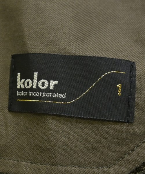 kolor（カラー）ショートパンツ 茶 サイズ:1(S位) メンズ/2200722103210