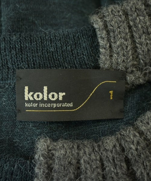 kolor（カラー）ニット・セーター 緑 サイズ:1(S位) メンズ/2200722691069