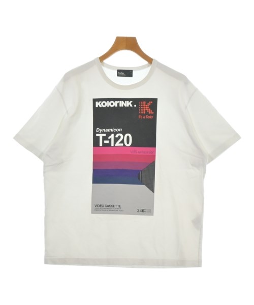 kolor（カラー）Tシャツ・カットソー 白 サイズ:1(S位) メンズ/2200723520047