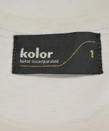 kolor（カラー）Tシャツ・カットソー 白 サイズ:1(S位) メンズ/2200723520047