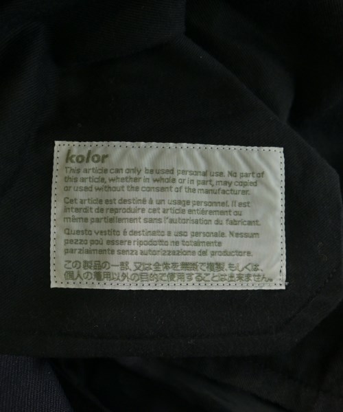 kolor（カラー）スラックス 紺 サイズ:3(L位) メンズ/2200725089047