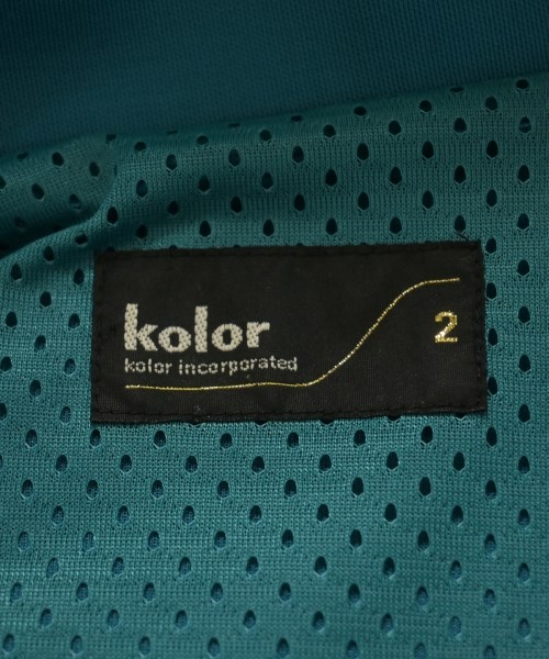 kolor（カラー）ポロシャツ 緑 サイズ:2(M位) メンズ/2200725160128