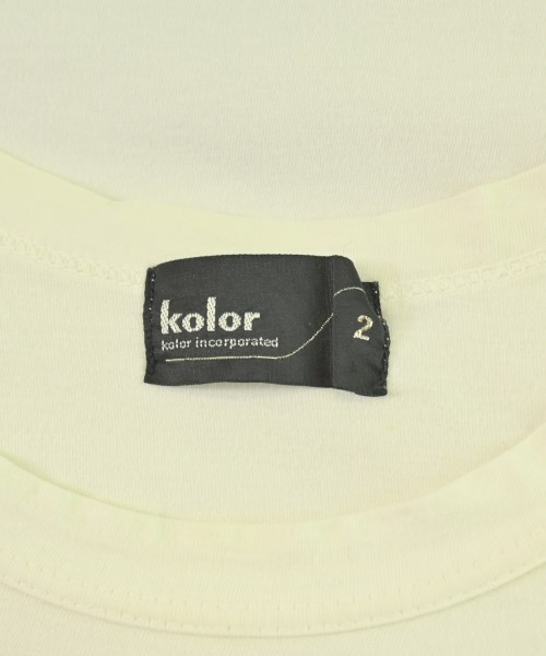 kolor（カラー）Tシャツ・カットソー 白 サイズ:2(M位) メンズ/2200721612249