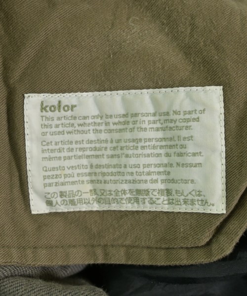 kolor（カラー）その他 カーキ サイズ:3(L位) メンズ/2200727600066