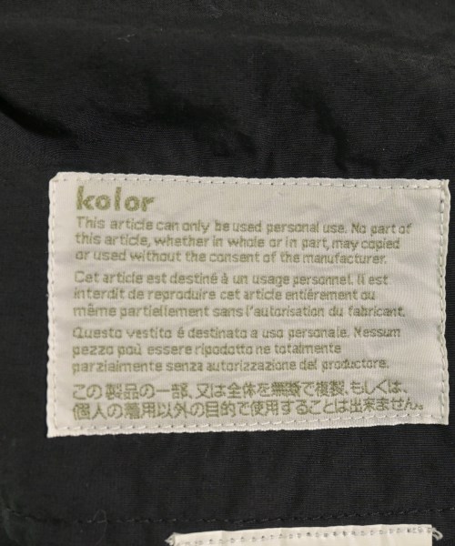 kolor（カラー）その他 黒 サイズ:4(XL位) メンズ/2200728671164