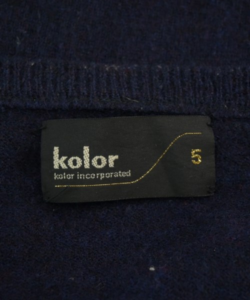 kolor（カラー）ニット・セーター 紺 サイズ:5(XXL位) メンズ/2200728873018