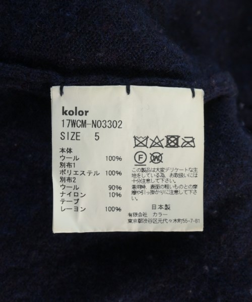 kolor（カラー）ニット・セーター 紺 サイズ:5(XXL位) メンズ/2200728873018