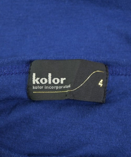 kolor（カラー）ニット・セーター 青 サイズ:4(XL位) メンズ/2200683440041