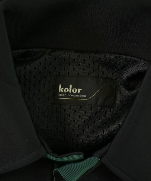 kolor（カラー）ポロシャツ 黒 サイズ:1(S位) メンズ/2200686858089