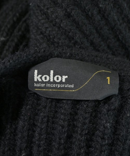 kolor（カラー）カーディガン 黒 サイズ:1(S位) メンズ/2200687843046