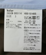 kolor（カラー）カジュアルシャツ 青 サイズ:3(L位) メンズ/2200690851069
