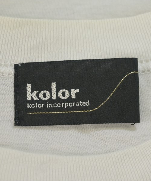 kolor（カラー）Tシャツ・カットソー 白 サイズ:1(S位) メンズ/2200692882160