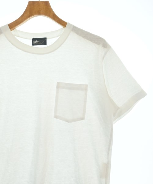kolor（カラー）Tシャツ・カットソー 白 サイズ:1(S位) メンズ/2200692882160