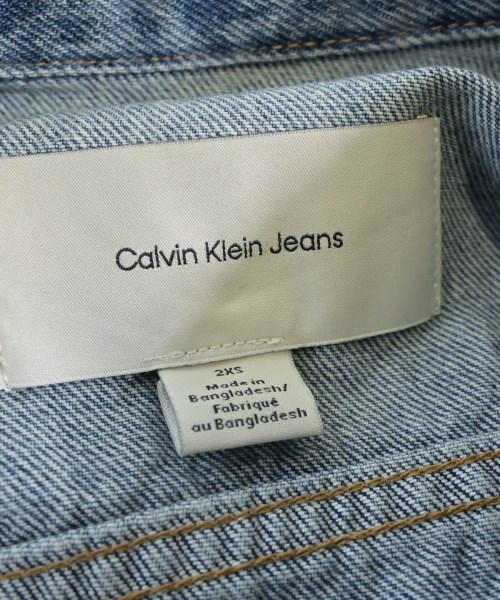 Calvin Klein Jeans（カルバンクラインジーンズ）デニムジャケット 青 サイズ:2XS レディース/2200636294028