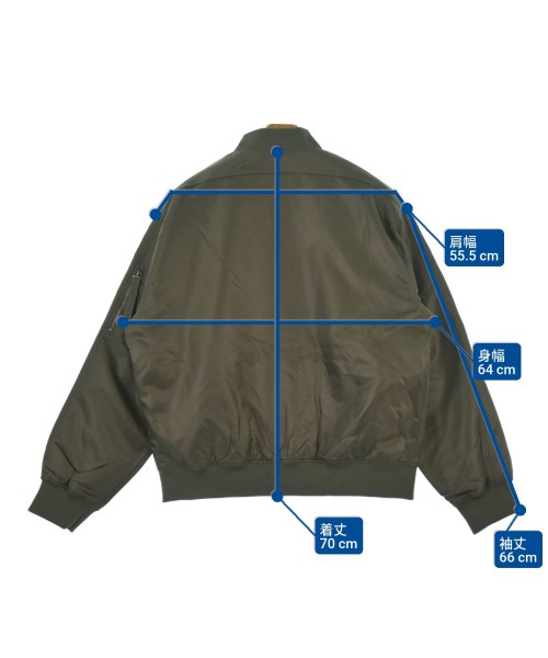 Calvin Klein Jeans（カルバンクラインジーンズ）ミリタリーブルゾン カーキ サイズ:L メンズ/2200637131049