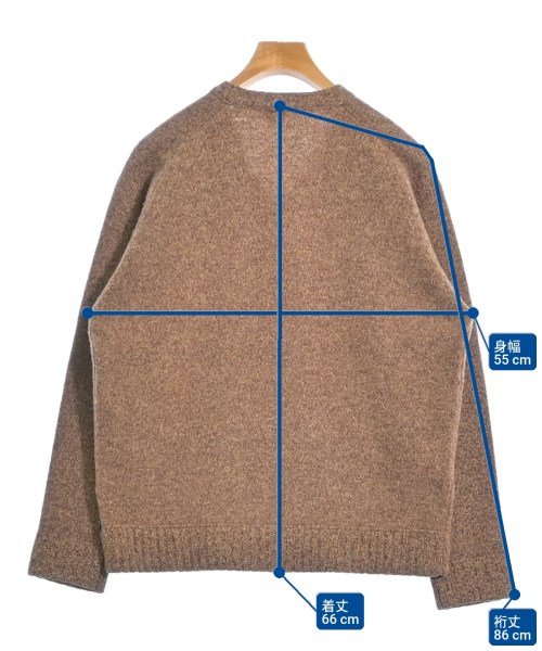 Calvin Klein Jeans（カルバンクラインジーンズ）ニット・セーター 茶 サイズ:M メンズ/2200624050049