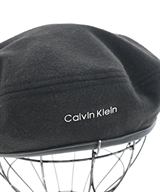 Calvin Klein Jeans（カルバンクラインジーンズ）ハンチング・ベレー帽 黒 サイズ:- メンズ/2200625042081