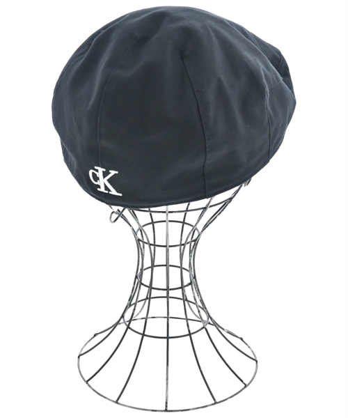 Calvin Klein Jeans（カルバンクラインジーンズ）ハンチング・ベレー帽 黒 サイズ:- メンズ/2200625042098