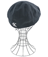 Calvin Klein Jeans（カルバンクラインジーンズ）ハンチング・ベレー帽 黒 サイズ:- メンズ/2200625042098