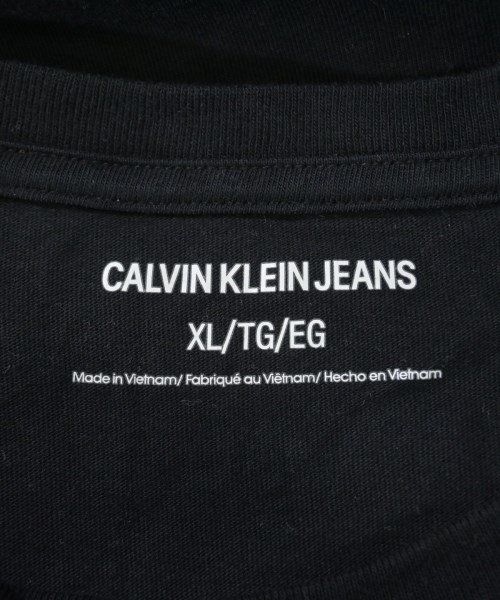 Calvin Klein Jeans（カルバンクラインジーンズ）Tシャツ・カットソー 黒 サイズ:XL メンズ/2200624930150