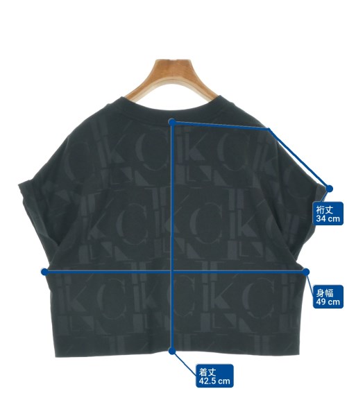 Calvin Klein Jeans（カルバンクラインジーンズ）Tシャツ・カットソー 黒 サイズ:S レディース/2200630576038