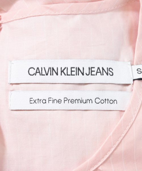 Calvin Klein Jeans（カルバンクラインジーンズ）ワンピース ピンク サイズ:S レディース/2200606394062