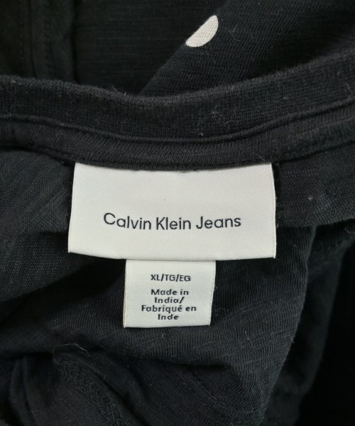 Calvin Klein Jeans（カルバンクラインジーンズ）Tシャツ・カットソー 黒 サイズ:XL メンズ/2200672873058