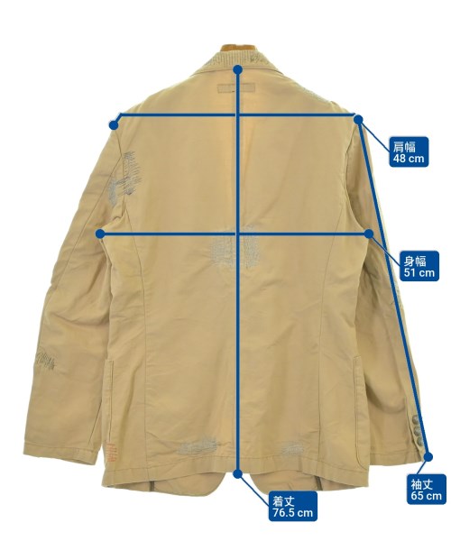 Calvin Klein Jeans（カルバンクラインジーンズ）カジュアルジャケット ベージュ サイズ:M メンズ/2200676839098