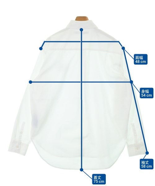 Calvin Klein Jeans（カルバンクラインジーンズ）カジュアルシャツ 白 サイズ:S レディース/2200672501227