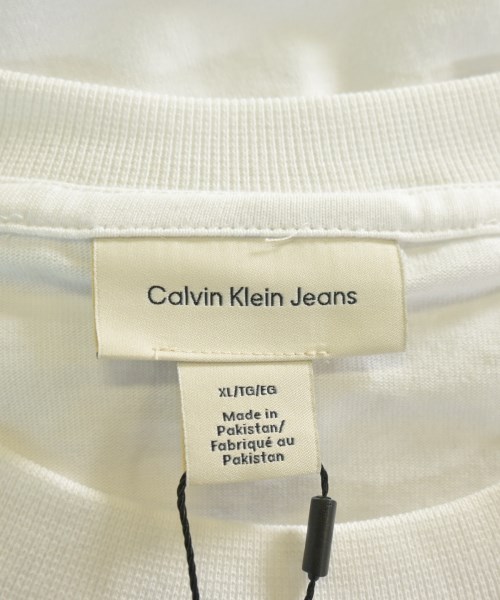 Calvin Klein Jeans（カルバンクラインジーンズ）Tシャツ・カットソー 白 サイズ:XL メンズ/2200681516038