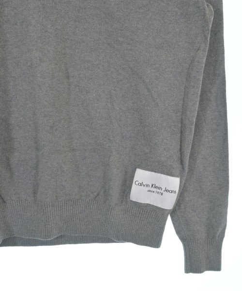 Calvin Klein Jeans（カルバンクラインジーンズ）ニット・セーター グレー サイズ:S メンズ/2200698943025