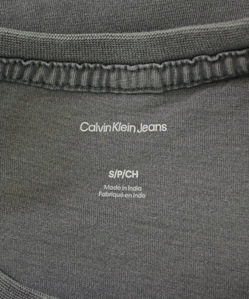 Calvin Klein Jeans（カルバンクラインジーンズ）Tシャツ・カットソー グレー サイズ:S メンズ/2200700528028