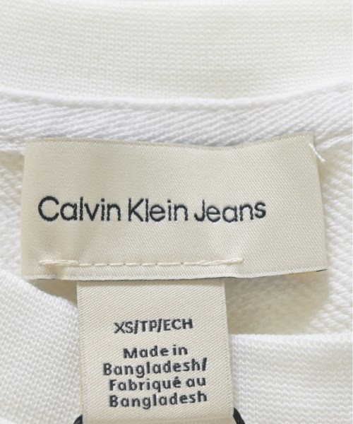 Calvin Klein Jeans（カルバンクラインジーンズ）スウェット 白 サイズ:XS メンズ/2200701150099