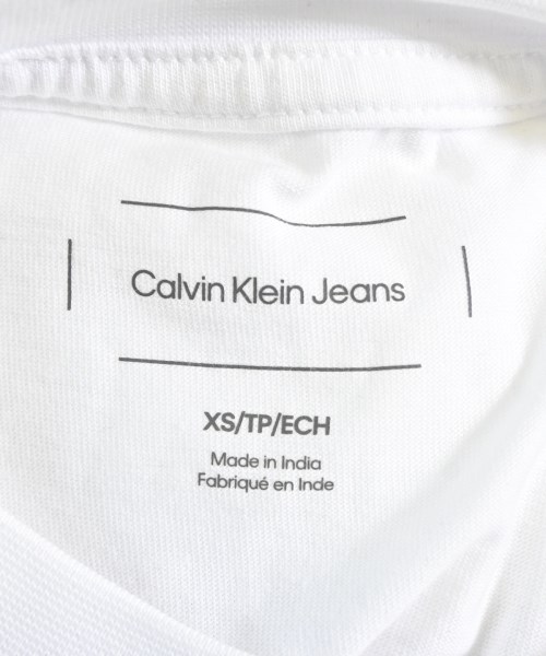 Calvin Klein Jeans（カルバンクラインジーンズ）Tシャツ・カットソー 白 サイズ:XS レディース/2200701150129