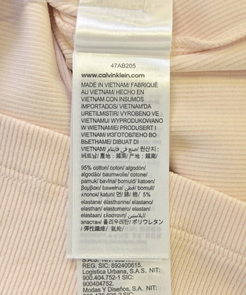 Calvin Klein Jeans（カルバンクラインジーンズ）Tシャツ・カットソー ピンク サイズ:XS レディース/2200701150136