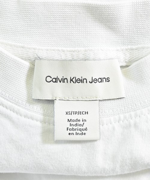 Calvin Klein Jeans（カルバンクラインジーンズ）Tシャツ・カットソー 白 サイズ:XS レディース/2200701150150