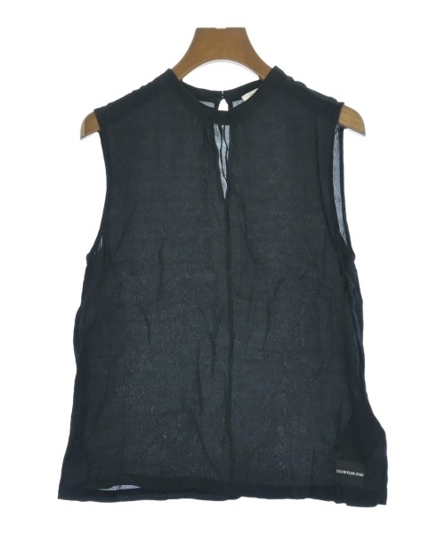 Calvin Klein Jeans(カルバンクラインジーンズ)ブラウス 黒 サイズ:S/2200654354216