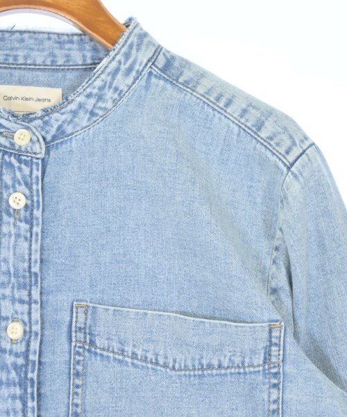 Calvin Klein Jeans（カルバンクラインジーンズ）カジュアルシャツ 青 サイズ:M レディース/2200656934072