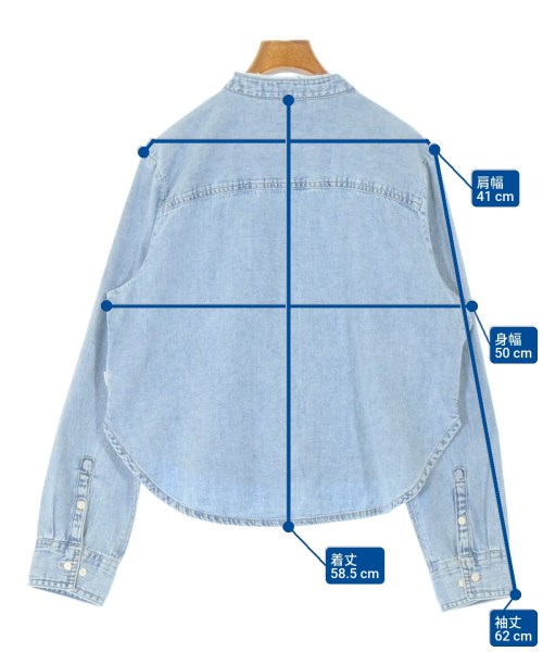 Calvin Klein Jeans（カルバンクラインジーンズ）カジュアルシャツ 青 サイズ:M レディース/2200656934072