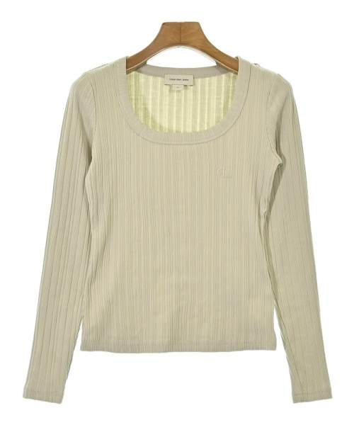 Calvin Klein Jeans(カルバンクラインジーンズ)Tシャツ・カットソー ベージュ サイズ:XS/2200662297048