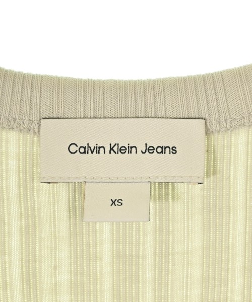 Calvin Klein Jeans（カルバンクラインジーンズ）Tシャツ・カットソー ベージュ サイズ:XS レディース/2200662297048