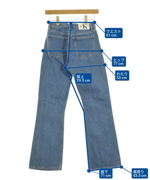 Calvin Klein Jeans（カルバンクラインジーンズ）デニムパンツ 青 サイズ:24(S位) レディース/2200644987011