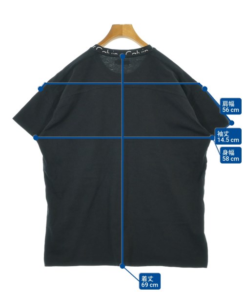 Calvin Klein Jeans（カルバンクラインジーンズ）Tシャツ・カットソー 黒 サイズ:L メンズ/2200653885117