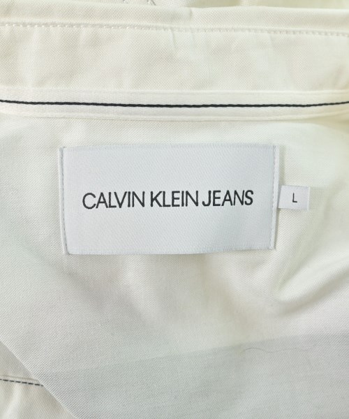 Calvin Klein Jeans（カルバンクラインジーンズ）カジュアルシャツ 白 サイズ:L メンズ/2200653885148