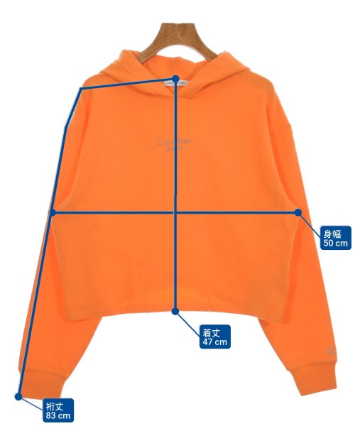 Calvin Klein Jeans（カルバンクラインジーンズ）パーカー オレンジ サイズ:16(L位) レディース/2200661516287
