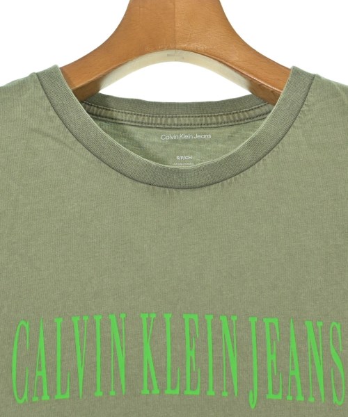 Calvin Klein Jeans（カルバンクラインジーンズ）Tシャツ・カットソー カーキ サイズ:S メンズ/2200665529023