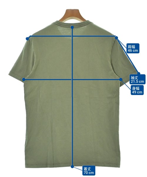 Calvin Klein Jeans（カルバンクラインジーンズ）Tシャツ・カットソー カーキ サイズ:S メンズ/2200665529023