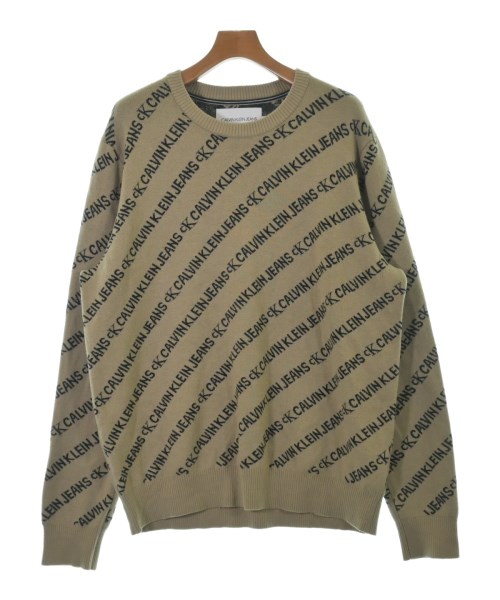 Calvin Klein Jeans(カルバンクラインジーンズ)ニット・セーター ベージュ サイズ:XL/2200670719020