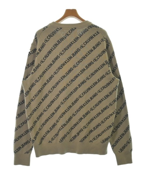 Calvin Klein Jeans（カルバンクラインジーンズ）ニット・セーター ベージュ サイズ:XL メンズ/2200670719020